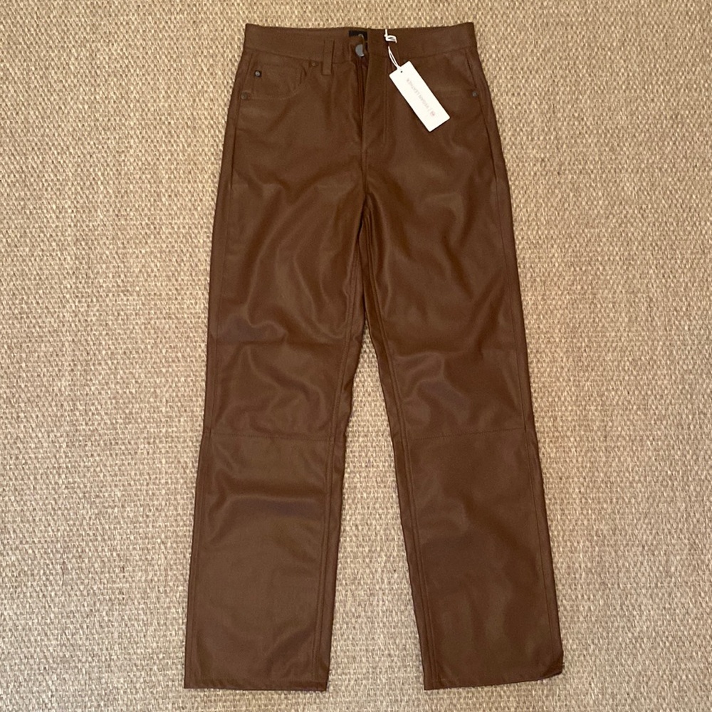 AG Vegan Leather Pant